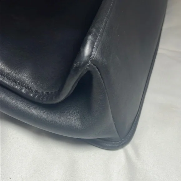 Vintage Coach Black Leather Briefcase - Picture 10 of 16